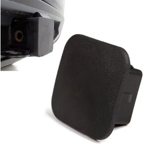 1 PC Trailer Hitch Cover, 1.25" Waterproof and Dustproof Rubber Seal Keep Clean Tow Hitch Protective Cover, Rustproof Trailer Receiver Tube Insertion Plug, Universal for Cars Trucks (Black)