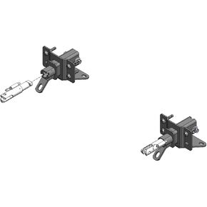 Blue Ox BX2692 Custom Tow Bar Base Plate Bracket for Dinghy Towing, Fits Select Ford Bronco