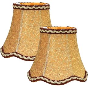 Modern European Style Droplight Wall Lamp Candle Chandelier Lamp Shade 6 pcs Set (White)