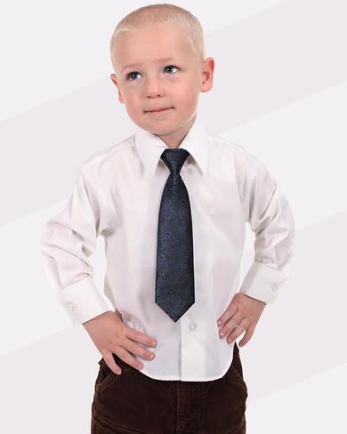 Kajeer Pre-tied Boys Tie, Adjustable Toddler Kids Tie for Wedding School Uniforms, 2 Sizes in Saudi Arabia