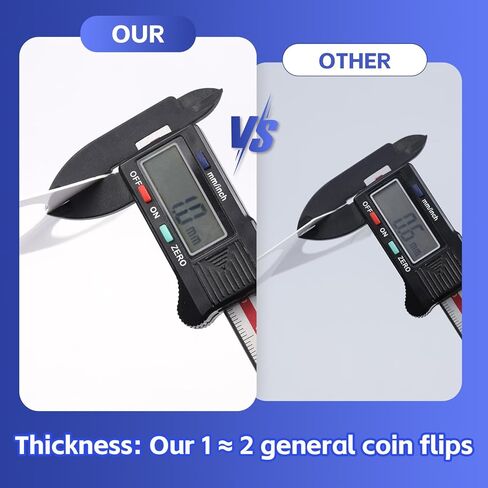 Boen 100 Pcs Coin Flips for Penny Premium 2x2 Coin Holders in Saudi Arabia