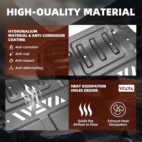 2024 Upgrade FL3Z-5D032-D Engine Splash Guard Shield Compatible with 2015-2022 Ford F-150 2.7L 3.3L 3.5L 5.0L, Lower Front Splash Shield Replacement # FL3Z-5D032-E, FL3Z-5D032-A in Kuwait