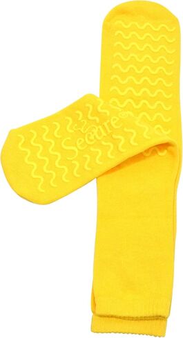 Ultra Soft Non-Slip Grip Slipper Socks - Fall Injury Prevention Hospital Sock All Around Tread Pattern in Saudi Arabia