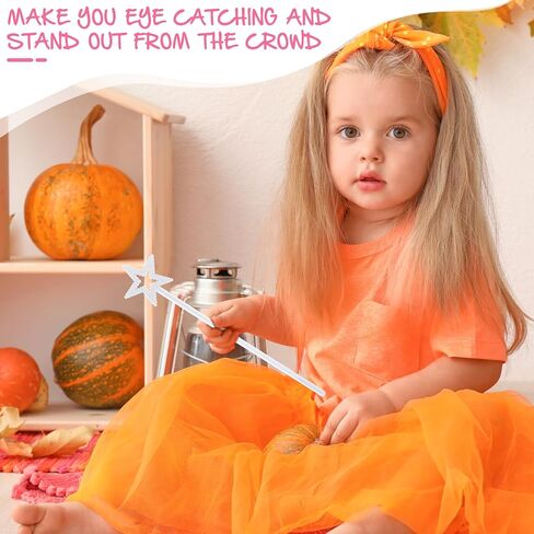 2 Pcs 13 Inch Star Wand Elf Baton Angel Wand Angel Fairy Wand Plating Wand Sticks for Princess Birthday Party Wedding Halloween Christmas Costume Cosplay Dress up Accessories（Pink） in Kuwait