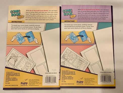 DYI "Superheroes" and "Funny" DIY Comic Book Bundle - 3+ Years in Saudi Arabia