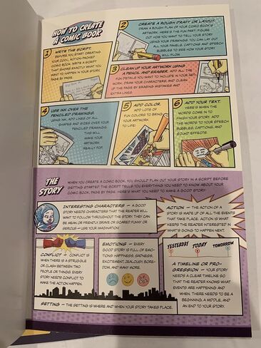 DYI "Superheroes" and "Funny" DIY Comic Book Bundle - 3+ Years in Saudi Arabia
