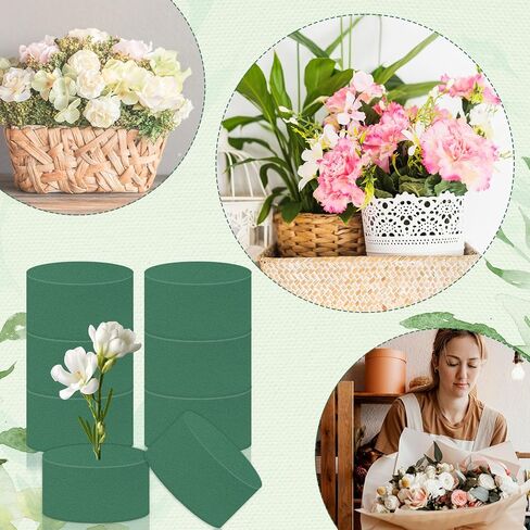 Phinus 8 PCS Styrofoam Block, Floral Foam Block Measures 1.57 x 3.14 inches, Flower Foam Can Be Used for Artificial Flower Arrangement DIY Crafts, Birthday, Prom, Church, Etc in Kuwait