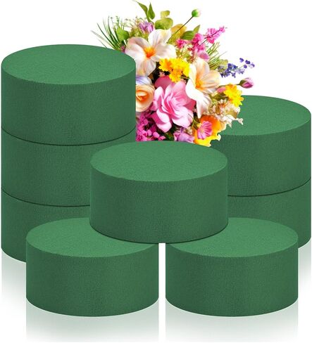 Phinus 8 PCS Styrofoam Block, Floral Foam Block Measures 1.57 x 3.14 inches, Flower Foam Can Be Used for Artificial Flower Arrangement DIY Crafts, Birthday, Prom, Church, Etc in Kuwait