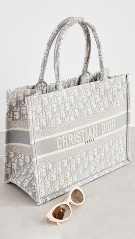 Women's Pre-Loved Christian Dior Book Tote in Saudi Arabia