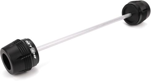مزلقات إطار عجلة الشوكة الأمامية للدراجة النارية تناسب YAMAHA MT-09 MT09 SP MT09 Tracer 900GT Tracer 9 GT XSR900 2014-2023 2024 منصات تحطم شوكة المحور (أسود) in Saudi Arabia