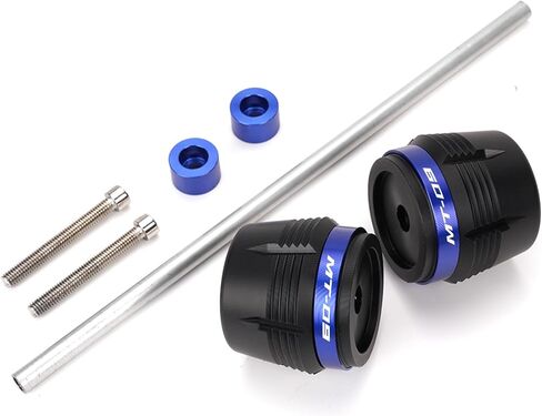 Motorcycle Front Fork Wheel Frame Sliders Fit For YAMAHA MT-09 MT09 SP MT09 Tracer 900GT Tracer 9 GT XSR900 2014-2023 2024 Axle Fork Slider Crash Pads (Black) in Kuwait