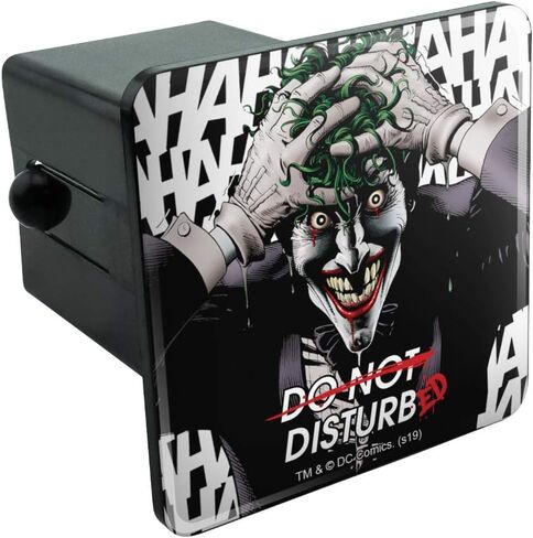 GRAPHICS & MORE Batman Disturbed Joker Tow Trailer Hitch Cover Plug Insert in Saudi Arabia