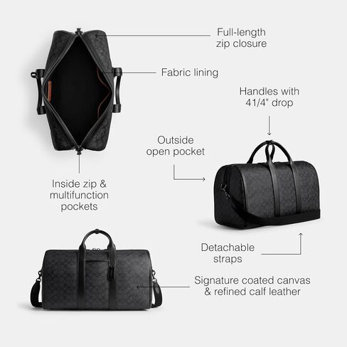 COACH Men's Gotham Duffle 45 CRY-Carry-On in Saudi Arabia