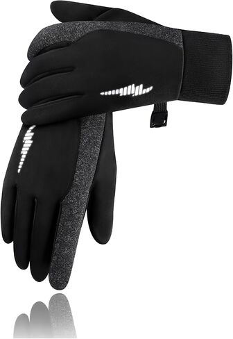 Duoyeree Kids Winter Gloves Warm Touchscreen Windproof Water Resistant Soft Lining Cycling Skiing Gloves for Boys Girls in Kuwait