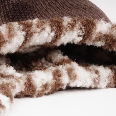 CLAPE Men's Fleece Warm Trapper Hat Corduroy Winter Ushanka Russian Hat Snow Eskimo Hat with Ear Flaps for Cold Weather in Saudi Arabia