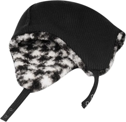 CLAPE Men's Fleece Warm Trapper Hat Corduroy Winter Ushanka Russian Hat Snow Eskimo Hat with Ear Flaps for Cold Weather in Saudi Arabia