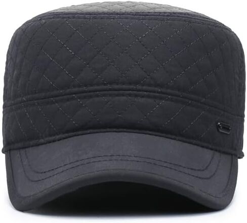 FASHIXD Winter Hats with Earflaps for Men Military Cadet Hat Baseball Cap Hunting Trapper Hat for Cold Weather in Kuwait