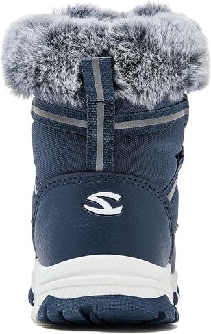 HOBIBEAR Boys Girls Toddler Snow Boots Waterproof Slip Resistant Outdoor Winter Boot Shoes(Toddler/Little Kids/Big Kids) in Kuwait