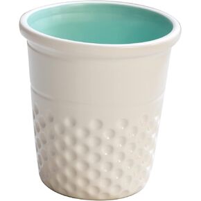Dritz Novelty Ceramic Container, Yellow
