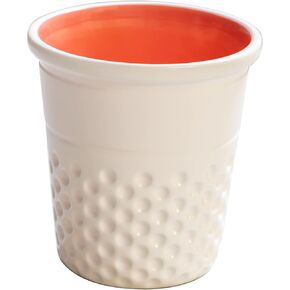 Dritz Novelty Ceramic Container, Yellow