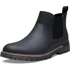 Jousen Men's Boots Casual Mens Slip On Boots Ankle Chelsea Boots for Men