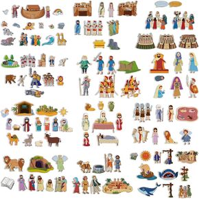 12 Set Felt Board Stories Pieces Set Felt Animals Bible Fairy Tales for Preschool Animals Figures Flannel Board Stories for Toddlers Preschool Kindergarten Storytelling(Fairy Tales) in Kuwait