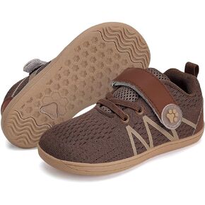 WateLves Toddler Little Kid Wide Barefoot Shoes Boys Girls Minimalist Sneakers Breathable Lightweight Walking Shoes Fit Naturally Zero Drop Sole