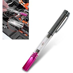 Pack-1 Automotive Circuit Diagnostic Device, 4.84" Ignition Test Pen, Spark Plug Tester with Light Bulb, Clip-on Vehicle Repair Tool, Universal for Trucks, Cars (Multicolored)