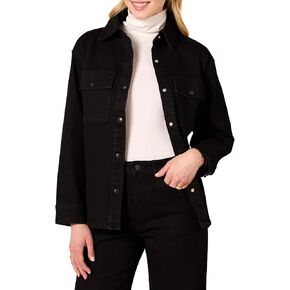 Amazon Essentials Women's Relaxed-Fit Denim Shirt Jacket