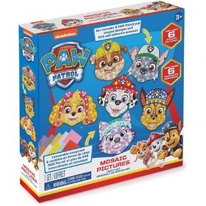 صور فسيفساء Addo Paw Patrol - مجموعة الفنون والحرف اليدوية للأطفال - مجموعة أدوات بلاط الفسيفساء للأطفال - اصنع Skye، Chase، Marshall مع فسيفساء ملونة خالية من الفوضى للأطفال الذين تتراوح أعمارهم بين 3 و4 و5 و6 و7 سنوات in Kuwait