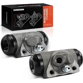 A-Premium Rear Driver and Passenger Drum Brake Wheel Cylinder Compatible with Select Ford, Dodge, Jeep and International Harvester Models - F-2, F-250, P-350, J-2500, J-2600, J-4500, 2-PC Set