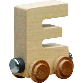 NameTrains Clear Finish Letter Car - Made in USA (E)