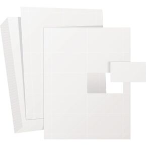Printable Business Cards, Premium Paper, 2" x 3.5", 10 Cards Per Sheet (8.5" x 11"), Matte White, Easy Feed for Inkjet and Laser Printers, by Better Office Products (200-CT)