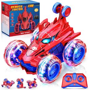 RC Car,1:20 All Terrain 4WD RC Truck Amphibious Remote Control Car with Rechargeable Battery Toys for Boys 4-6 6-8 8-12 Birthday Halloween Christmas Stocking Stuffer Gifts for 3-12 Year Old Boys