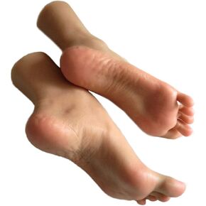 Foot Fetishes, Feet Fetish, Realistic Silicone Foot, Female Foot Feet Model Mannequin Realistic Non-Toxic Latex Odorlessness