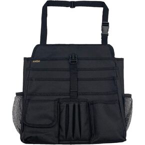 Car Front Seat Organizer with Dedicated Tablet/Laptop Storage, Mutilpurpose Car Backseat Organizer with Cup Holder-Adjustable Strap, Hardened Buckles, Car Seat Organizer Law Enforcement