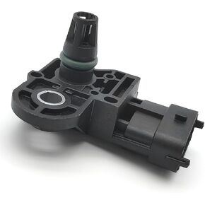 1 PC Automotive Intake Air Pressure Temperature Sensor, Engine Manifold Absolute Pressure Sensor, Engine Accessories, Compatible with Honda Civic Polaris Chevrolet (Black)