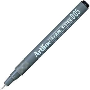 Artline drawing system pen - black 0.05 mm writing width