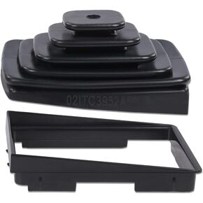G-PLUS Shifter Boot & Retainer Bezel Kit Compatible with Jeep TJ Wrangler 1997-2004 53000056 52078558 1888694