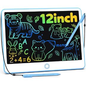 BAVEEL 3 Pcs in 1 Pack LCD Writing Tablets for Kids, Toddler Toys Gifts for Age 2 3 4 5 6 Girls Boys Birthday Christmas. 8.5 Inch Doodle Pad Drawing Tablet for Class & Travel & Home. Blue/Blue/Blue