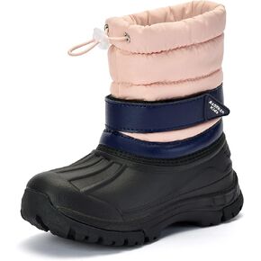 Azooken Kid's Snow Boots Winter Waterproof Slip Resistant Cold Weather Shoes(Little Kid/Big Kid)