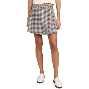 DL1961 Women's Andi Mini Wrap Skirt