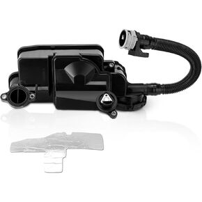 Engine Oil Separator Assembly Compatible with Ford F250 F350 F450 F550 2011 2012 2013 2014 2015 2016 Super Duty 6.7L Powerstroke Diesel PCV CCV Vent Valve Engine Crankcase Replace#DC3Z6A785C