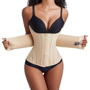 Waist Cincher Shaperwear for Womem Full Body Women Double Belt Wrap Corset Trainer Tummy Control Shaper