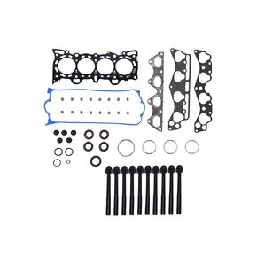 DNJ HGB297 Cylinder Head Gasket Set with Head Bolt Kit for 1996-2000 Honda Civic 1.6L 1588cc 98cid L4 SOHC