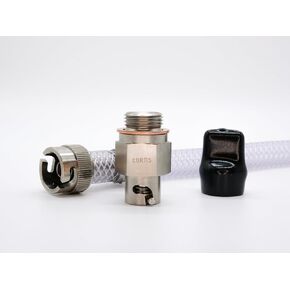 M18-1.5 Thread Oil Drain Valve fits: 2017-2021 Can-Am Maverick, Silver, CCA-1815C