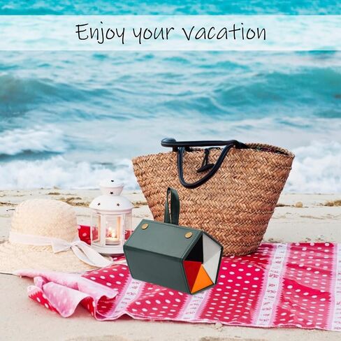 Travel Sunglasses Organizer, Sunglass Travel Case for Multiple Pairs, Foldable Hanging Eyeglass Storage with 5 Slots in Kuwait