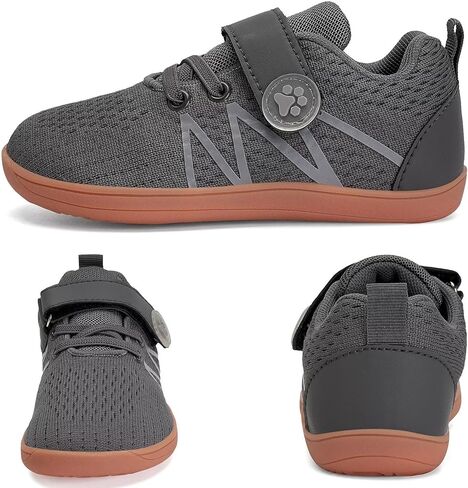 أحذية WateLves للأطفال الصغار واسعة حافي القدمين للأولاد والبنات أحذية رياضية بسيطة تسمح بالتهوية وخفيفة الوزن للمشي تناسب بشكل طبيعي نعل صفر in Kuwait