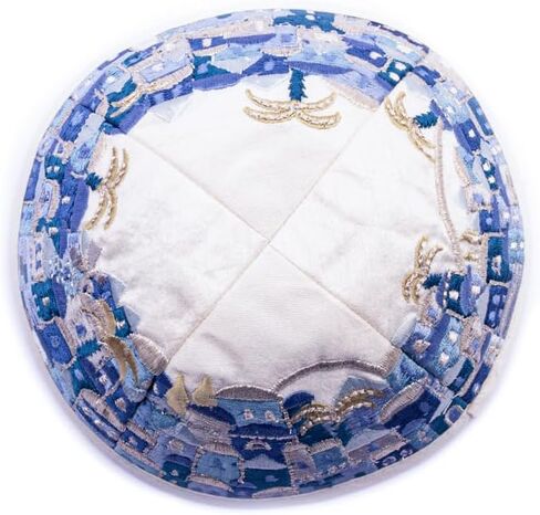 يائير إيمانويل كيباه مطرزة - تصميم القدس in Kuwait