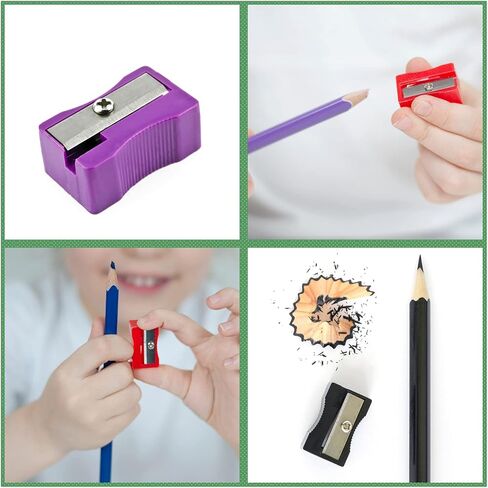 XYW 150 Pieces Pencil Sharpeners in Bulk - Colorful Mini Handheld Pencil Sharpener for Kids, Small Manual Pencil Sharpeners for School Classroom Home Office Supplies in Saudi Arabia